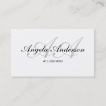 Nombre E Iniciales Tipográficos De Script