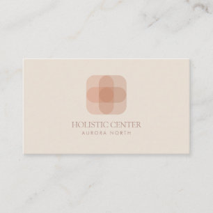 Tarjeta De Visita Nombre personalizado del logotipo de curador cuadr