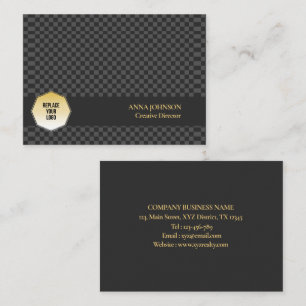 Tarjeta De Visita Nombre personalizado del patrón controlado