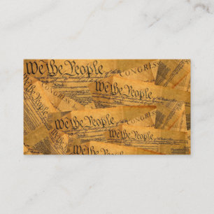 Tarjeta De Visita Nosotros, el pueblo