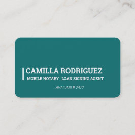 Tarjeta De Visita Notario móvil