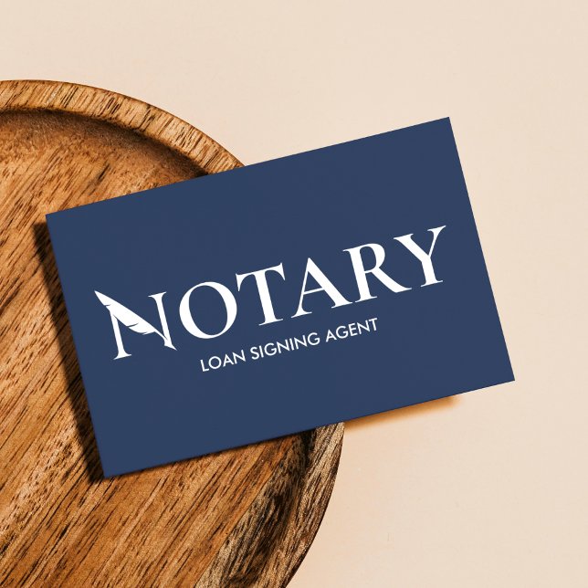 Tarjeta De Visita Notario Profesional Azul y Blanco de código QR (Subido por el creador)