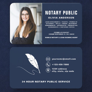 Tarjeta De Visita Notario Público