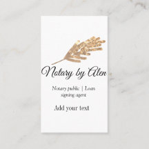 Notario público agente de firma de préstamos añadi