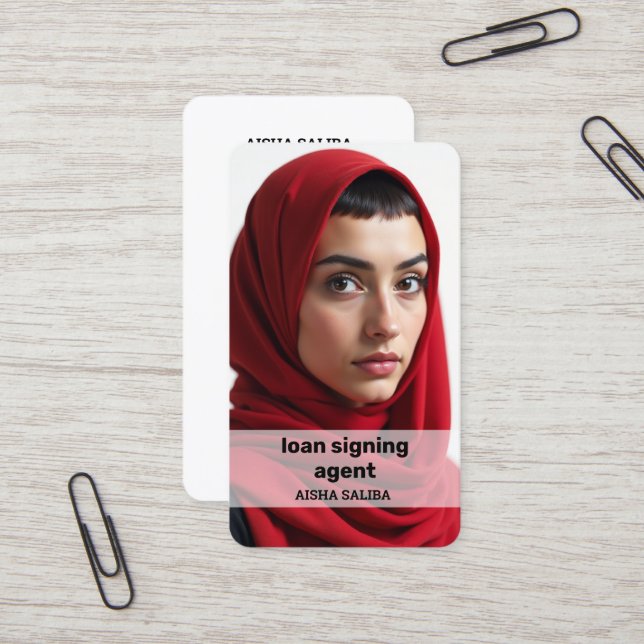 Tarjeta De Visita Notario QR (Anverso/Reverso In Situ)