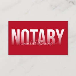 Tarjeta De Visita Notary Loan Siging Agent Rosa Oro Marble Busines
