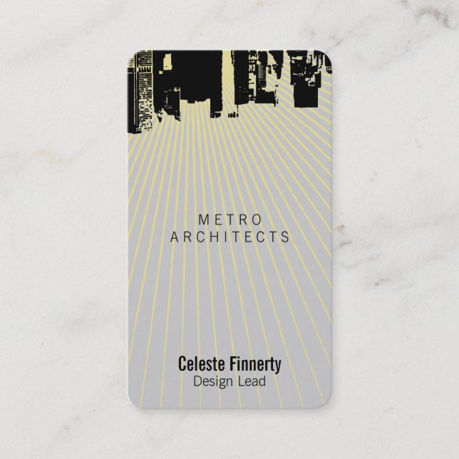 Tarjeta De Visita Noticias góticas de la oscuridad céntrica de la (Anverso)