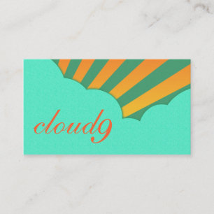 Tarjeta De Visita nube 9