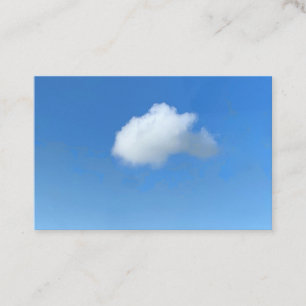 Tarjeta De Visita Nube Solitaria