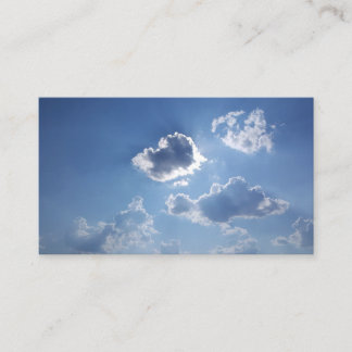 Tarjeta De Visita Nubes mullidas