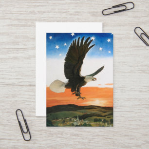 Tarjeta De Visita Nuestro Emblema por Newell Convers Wyeth