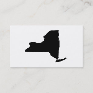 Tarjeta De Visita Nueva York en Blanco y Negro