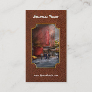 Tarjeta De Visita Nueva York - tienda - la charcutería vieja