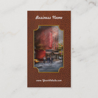 Tarjeta De Visita Nueva York - tienda - la charcutería vieja