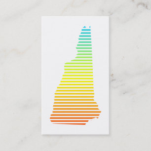 Tarjeta De Visita nuevo hampshire chill fade