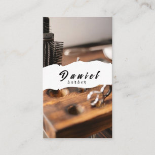 Tarjeta De Visita Nuevos horizontes de estilo con nuestro