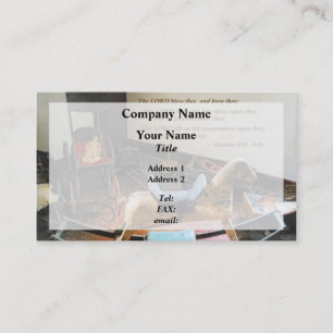 Tarjeta De Visita Números 6:24-26 El SEÑOR te bendiga, y guarda