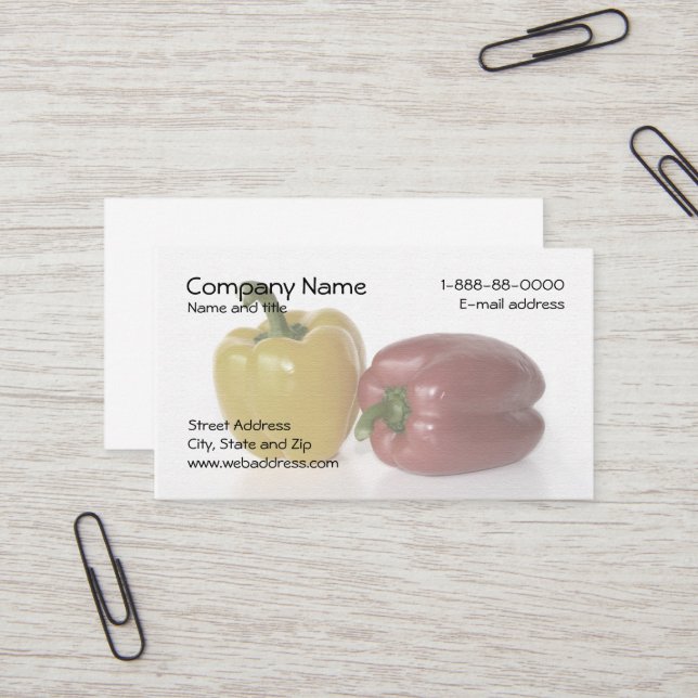 Tarjeta de visita nutricionista (Anverso/Reverso In Situ)