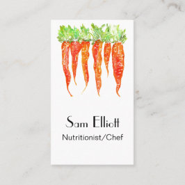 Tarjeta De Visita Nutricionista, Chef, Catedral, Dietista