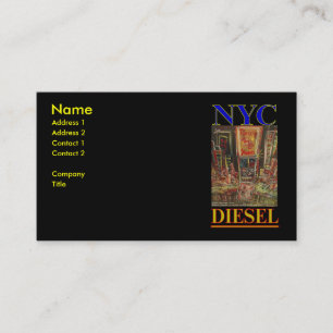TARJETA DE VISITA NYC DIESEL