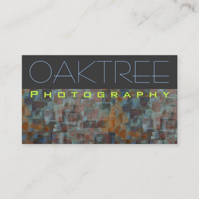 Tarjeta De Visita "Oaktree " (Anverso)