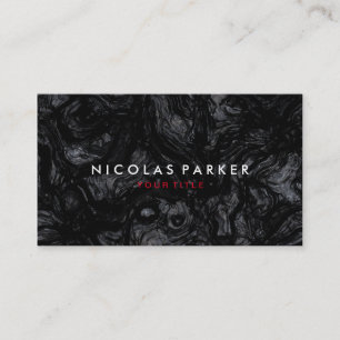 Tarjeta De Visita Obsidiana