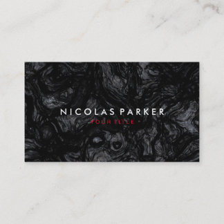 Tarjeta De Visita Obsidiana