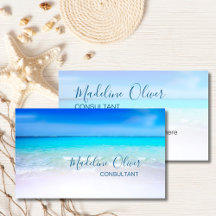 Ocean Beach Sea Travel Aqua Blue Stylish