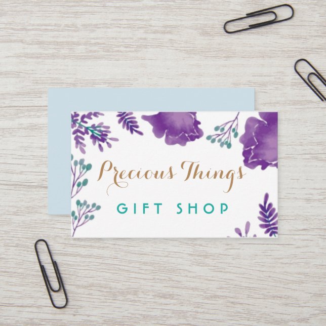 Tarjeta De Visita Oceanía, 3,54" x 2,165", mate estándar (Anverso/Reverso In Situ)