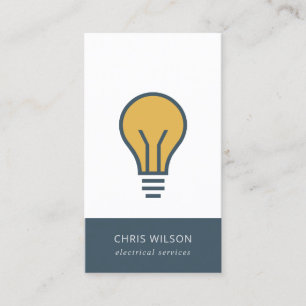 TARJETA DE VISITA OCHRE NAVY GRAY ELÉCTRICO ELÉCTRICO DE BOMBA ELÉCT