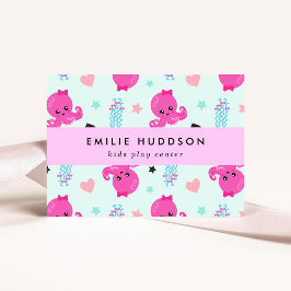 Tarjeta De Visita Octopus, Jellyfish, Centro de juegos, Centro de ac