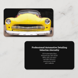 Tarjeta De Visita Ocupación de automóviles personalizado Automóvil A