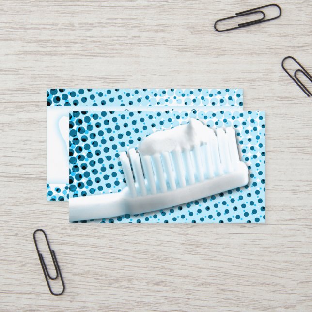 Tarjeta De Visita odontología (Anverso/Reverso In Situ)