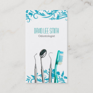 Tarjeta De Visita Odontologist Business Card