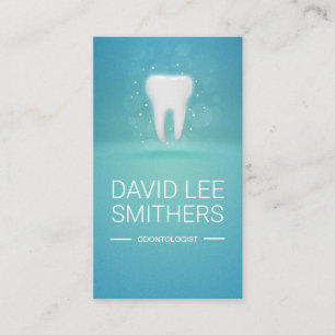 Tarjeta De Visita Odontólogo Dental Business Card