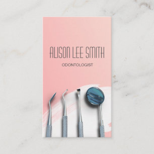 Tarjeta De Visita Odontólogo Dental Dentist Business Card