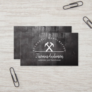 Tarjeta De Visita Oficial de Reparación de Hogar Moderno Profesional