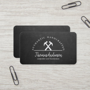 Tarjeta De Visita Oficial de Reparación de Hogar Moderno Profesional