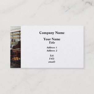 Tarjeta De Visita Oficina en el laboratorio de química - platino