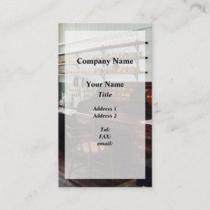 Tarjeta De Visita Oficina en laboratorio de química