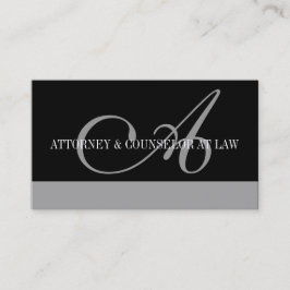 Tarjeta De Visita Oficina legal del bufete de abogados del consejero