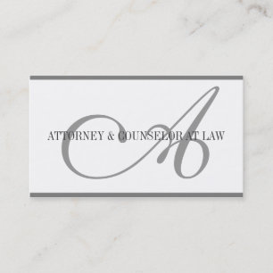Tarjeta De Visita Oficina legal del bufete de abogados del consejero