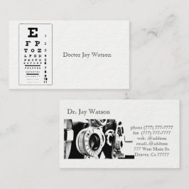 Tarjeta De Visita Oftalmólogo Oftalmólogo Oftalmólogo Destino De Ojo