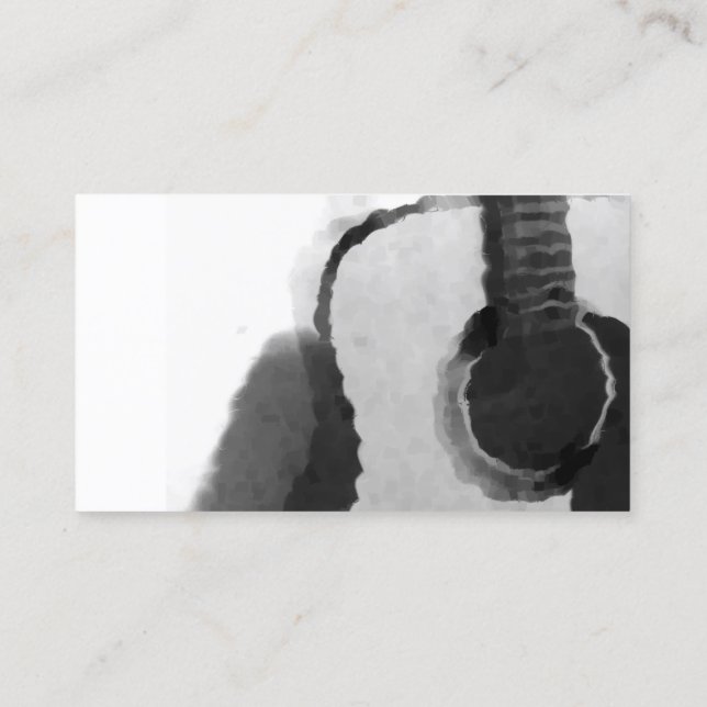 Tarjeta De Visita Oily Guitar (Reverso)