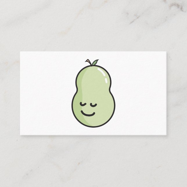 Tarjeta De Visita Oír con una sonrisa (Anverso)