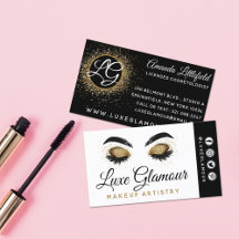 Ojo Glamoroso con brotes Bar de belleza Social