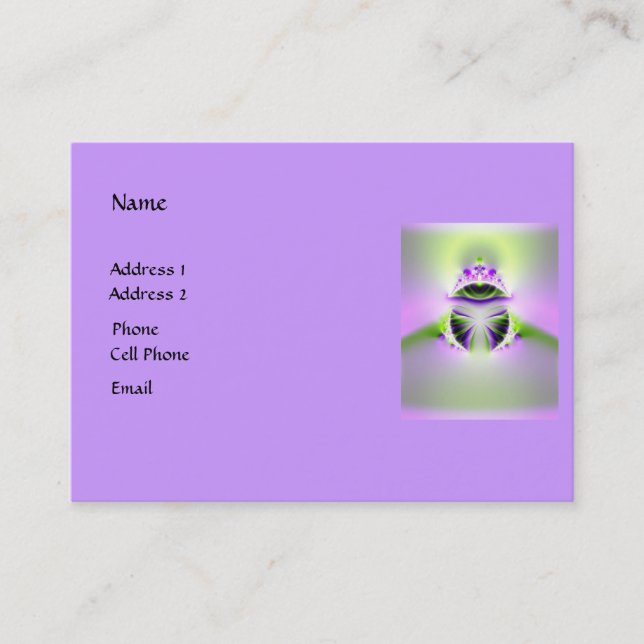 Tarjeta De Visita Ojo místico (Anverso)