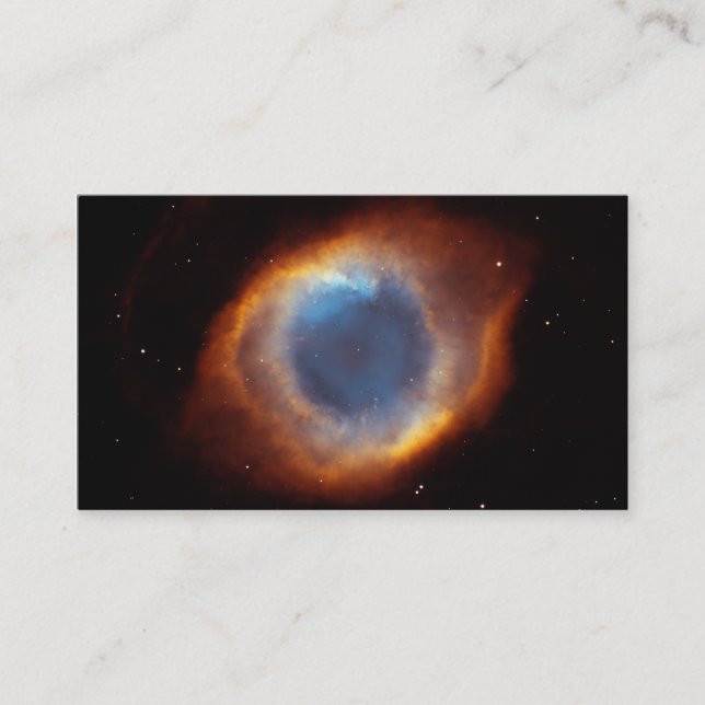 Tarjeta De Visita "Ojo nebulosa de la hélice de dios" (Anverso)