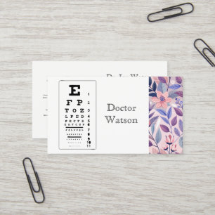 Tarjeta De Visita Ojo Oftalmólogo Optometrista