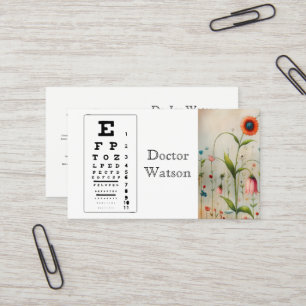 Tarjeta De Visita Ojo Oftalmólogo Optometrista